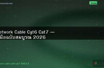 Network Cable Cat6 Cat7 — คู่มือฉบับสมบูรณ์ 2026