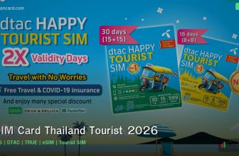 SIM Card Thailand Tourist 2026 HD