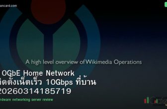 10GbE Home Network ติดตั้งเน็ตเร็ว 10Gbps ที่บ้าน 20260314185719