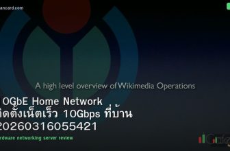 10GbE Home Network ติดตั้งเน็ตเร็ว 10Gbps ที่บ้าน 20260316055421