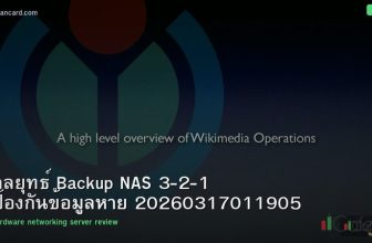 กลยุทธ์ Backup NAS 3-2-1 ป้องกันข้อมูลหาย 20260317011905