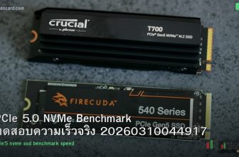 PCIe 5.0 NVMe Benchmark ทดสอบความเร็วจริง 20260310044917