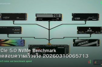 PCIe 5.0 NVMe Benchmark ทดสอบความเร็วจริง 20260310065713