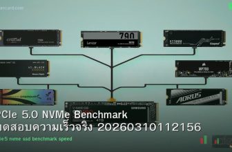 PCIe 5.0 NVMe Benchmark ทดสอบความเร็วจริง 20260310112156