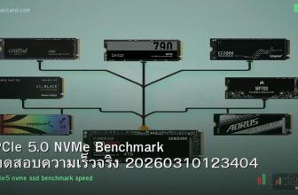 PCIe 5.0 NVMe Benchmark ทดสอบความเร็วจริง 20260310123404