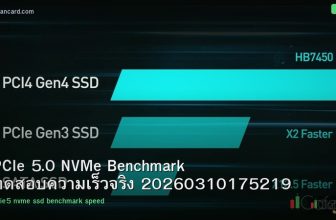 PCIe 5.0 NVMe Benchmark ทดสอบความเร็วจริง 20260310175219