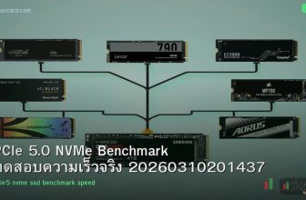 PCIe 5.0 NVMe Benchmark ทดสอบความเร็วจริง 20260310201437