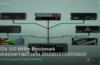 PCIe 5.0 NVMe Benchmark ทดสอบความเร็วจริง 20260310205002