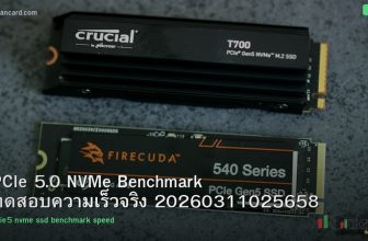 PCIe 5.0 NVMe Benchmark ทดสอบความเร็วจริง 20260311025658