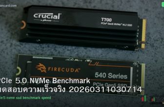 PCIe 5.0 NVMe Benchmark ทดสอบความเร็วจริง 20260311030714