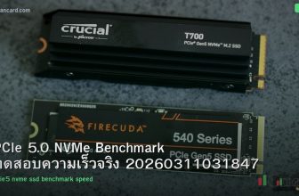 PCIe 5.0 NVMe Benchmark ทดสอบความเร็วจริง 20260311031847