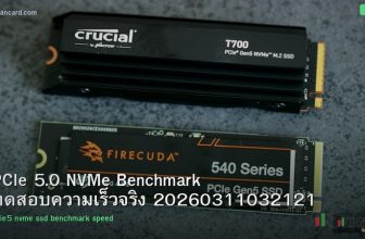 PCIe 5.0 NVMe Benchmark ทดสอบความเร็วจริง 20260311032121
