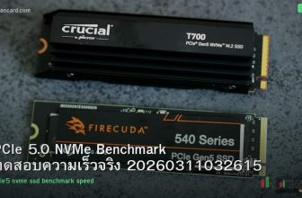 PCIe 5.0 NVMe Benchmark ทดสอบความเร็วจริง 20260311032615