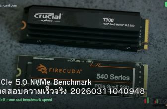PCIe 5.0 NVMe Benchmark ทดสอบความเร็วจริง 20260311040948