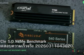PCIe 5.0 NVMe Benchmark ทดสอบความเร็วจริง 20260311043620