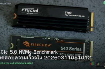 PCIe 5.0 NVMe Benchmark ทดสอบความเร็วจริง 20260311051012