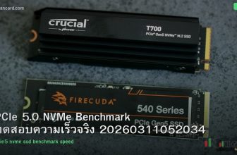 PCIe 5.0 NVMe Benchmark ทดสอบความเร็วจริง 20260311052034