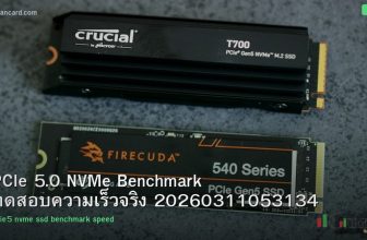 PCIe 5.0 NVMe Benchmark ทดสอบความเร็วจริง 20260311053134