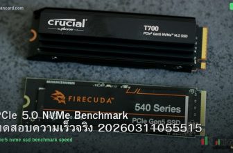 PCIe 5.0 NVMe Benchmark ทดสอบความเร็วจริง 20260311055515
