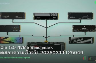 PCIe 5.0 NVMe Benchmark ทดสอบความเร็วจริง 20260311125049