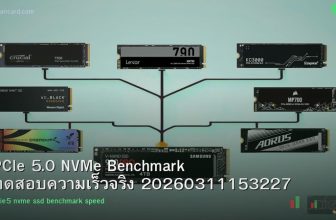 PCIe 5.0 NVMe Benchmark ทดสอบความเร็วจริง 20260311153227