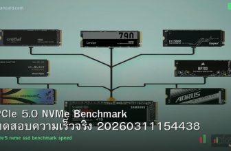 PCIe 5.0 NVMe Benchmark ทดสอบความเร็วจริง 20260311154438