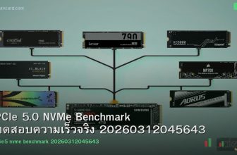 PCIe 5.0 NVMe Benchmark ทดสอบความเร็วจริง 20260312045643