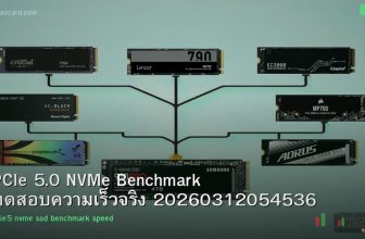 PCIe 5.0 NVMe Benchmark ทดสอบความเร็วจริง 20260312054536