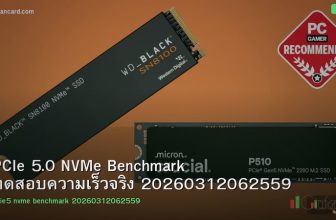 PCIe 5.0 NVMe Benchmark ทดสอบความเร็วจริง 20260312062559