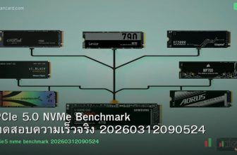 PCIe 5.0 NVMe Benchmark ทดสอบความเร็วจริง 20260312090524