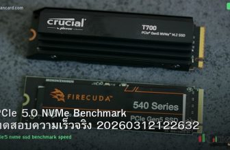 PCIe 5.0 NVMe Benchmark ทดสอบความเร็วจริง 20260312122632