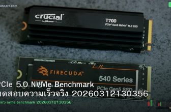 PCIe 5.0 NVMe Benchmark ทดสอบความเร็วจริง 20260312130356