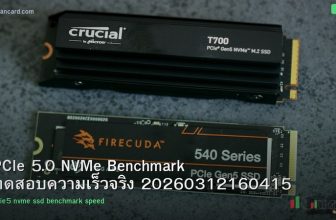 PCIe 5.0 NVMe Benchmark ทดสอบความเร็วจริง 20260312160415
