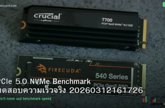 PCIe 5.0 NVMe Benchmark ทดสอบความเร็วจริง 20260312161726
