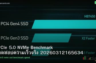 PCIe 5.0 NVMe Benchmark ทดสอบความเร็วจริง 20260312165634