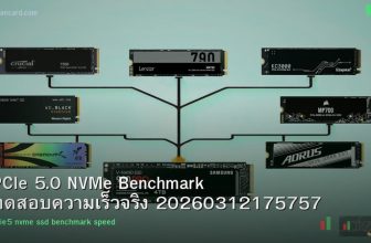 PCIe 5.0 NVMe Benchmark ทดสอบความเร็วจริง 20260312175757