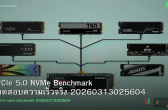 PCIe 5.0 NVMe Benchmark ทดสอบความเร็วจริง 20260313025604