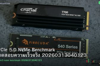 PCIe 5.0 NVMe Benchmark ทดสอบความเร็วจริง 20260313040123