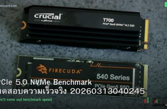 PCIe 5.0 NVMe Benchmark ทดสอบความเร็วจริง 20260313040245