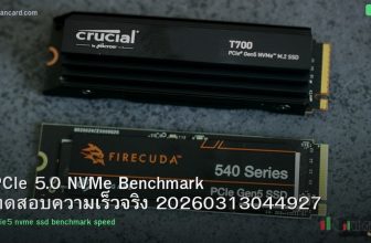 PCIe 5.0 NVMe Benchmark ทดสอบความเร็วจริง 20260313044927