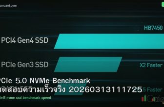 PCIe 5.0 NVMe Benchmark ทดสอบความเร็วจริง 20260313111725