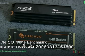 PCIe 5.0 NVMe Benchmark ทดสอบความเร็วจริง 20260313151500