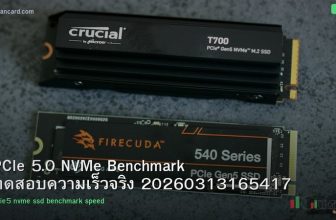 PCIe 5.0 NVMe Benchmark ทดสอบความเร็วจริง 20260313165417