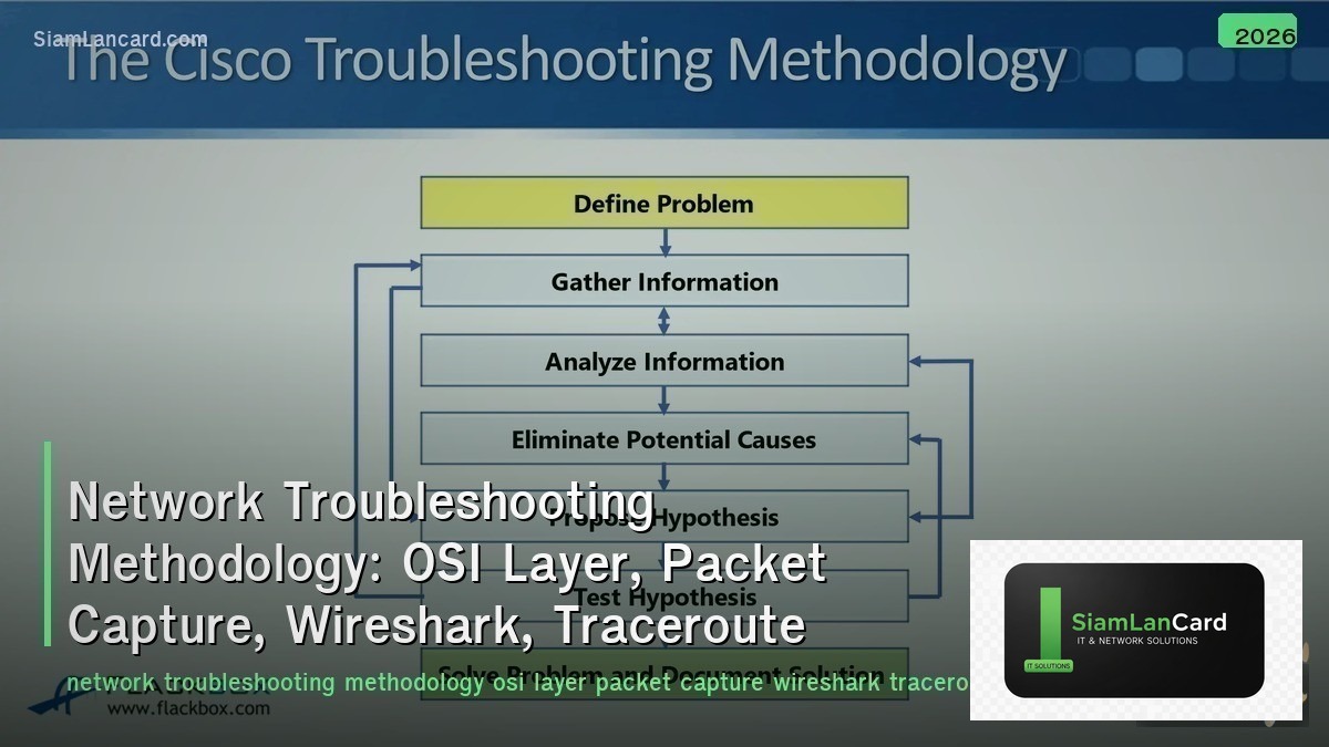 Network Troubleshooting Methodology: OSI Layer, Packet Capture, Wireshark, Trace