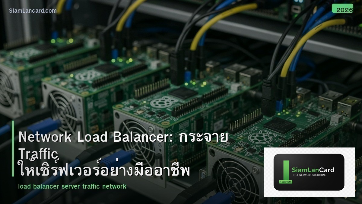 Network Load Balancer: กระจาย Traffic ให้เซิร์ฟเวอร์อย่างมืออาชีพ