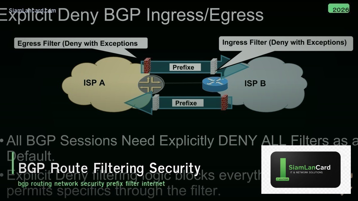 BGP Route Filtering Security
