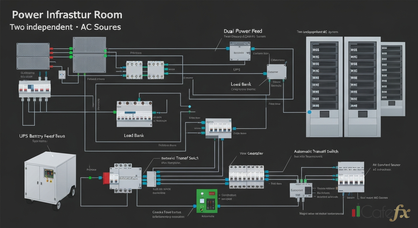 Power Redundancy ห้อง Server: ออกแบบระบบไฟสำรองอย่างไรให้ไม่มีดาวน์ไทม์