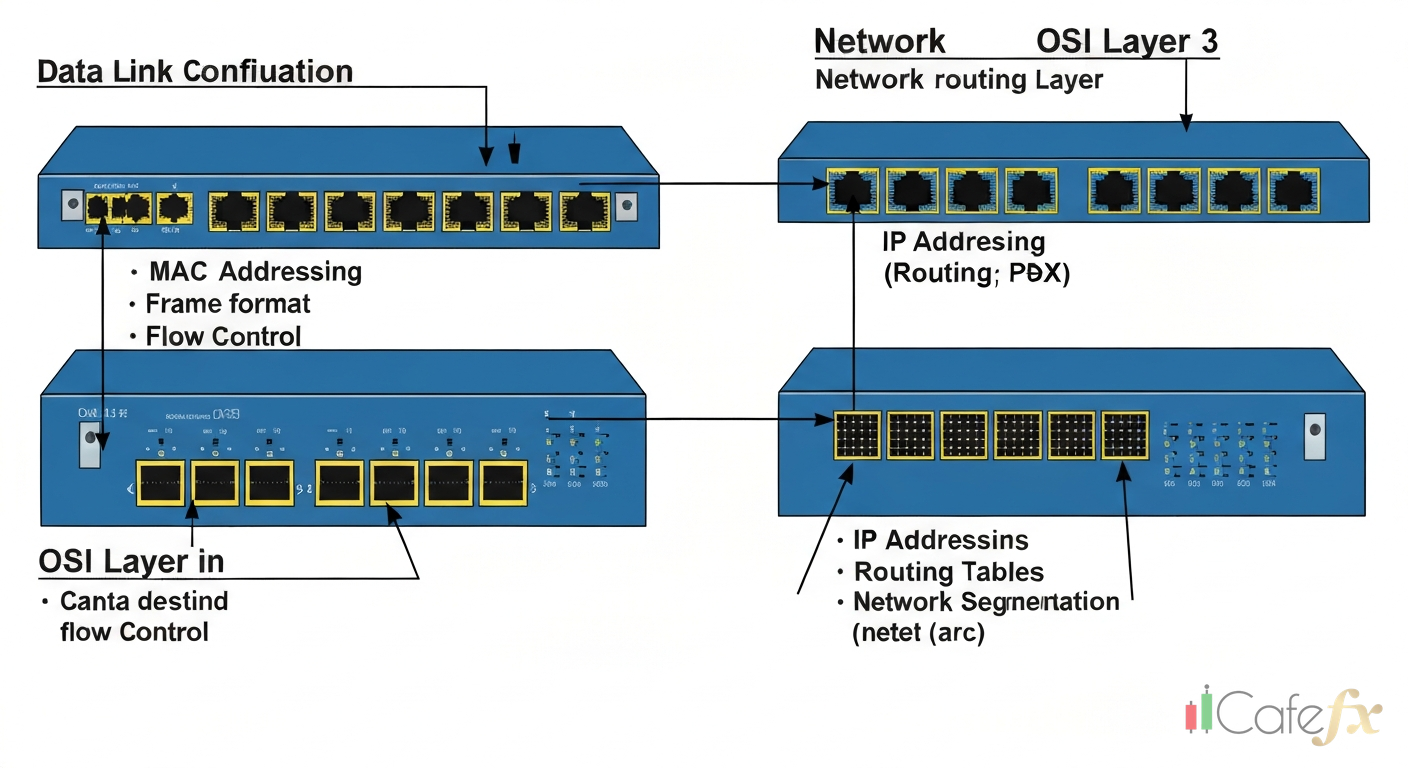 Layer 2 Switch vs Layer 3 Switch: ต่างกันอย่างไร เลือกใช้แบบไหน