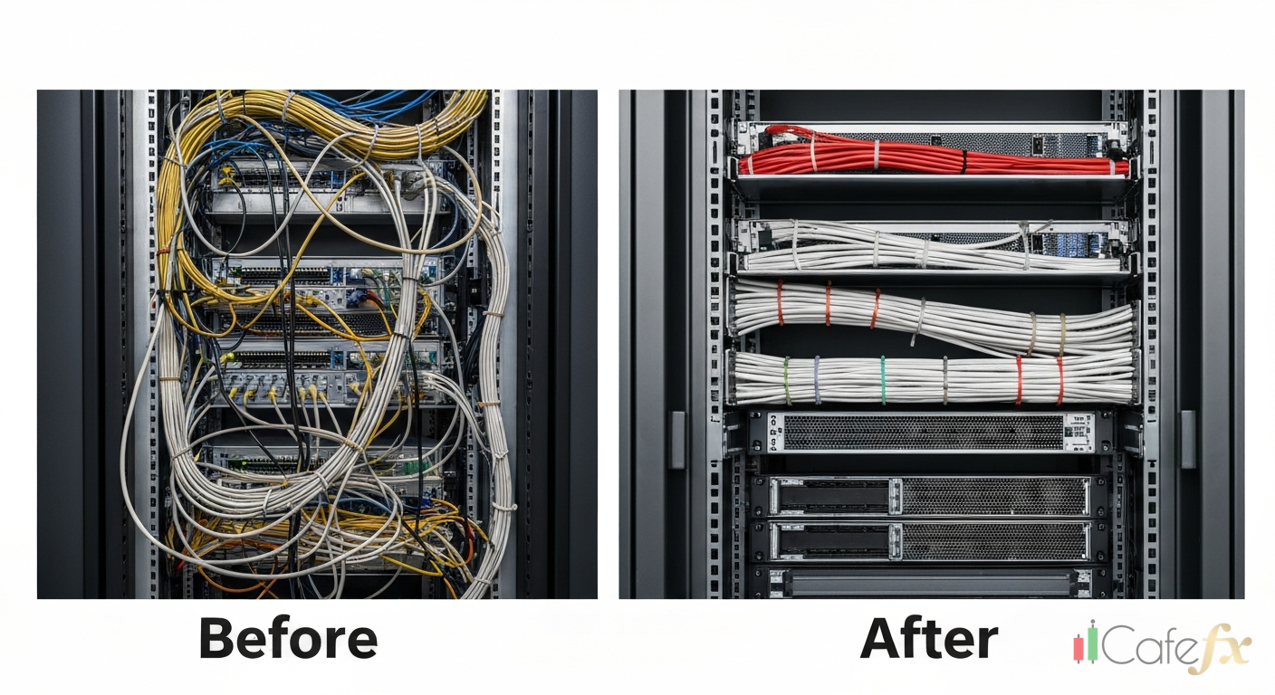 Cable Management ตู้ Rack: จัดสายให้เป็นระเบียบแบบมืออาชีพ