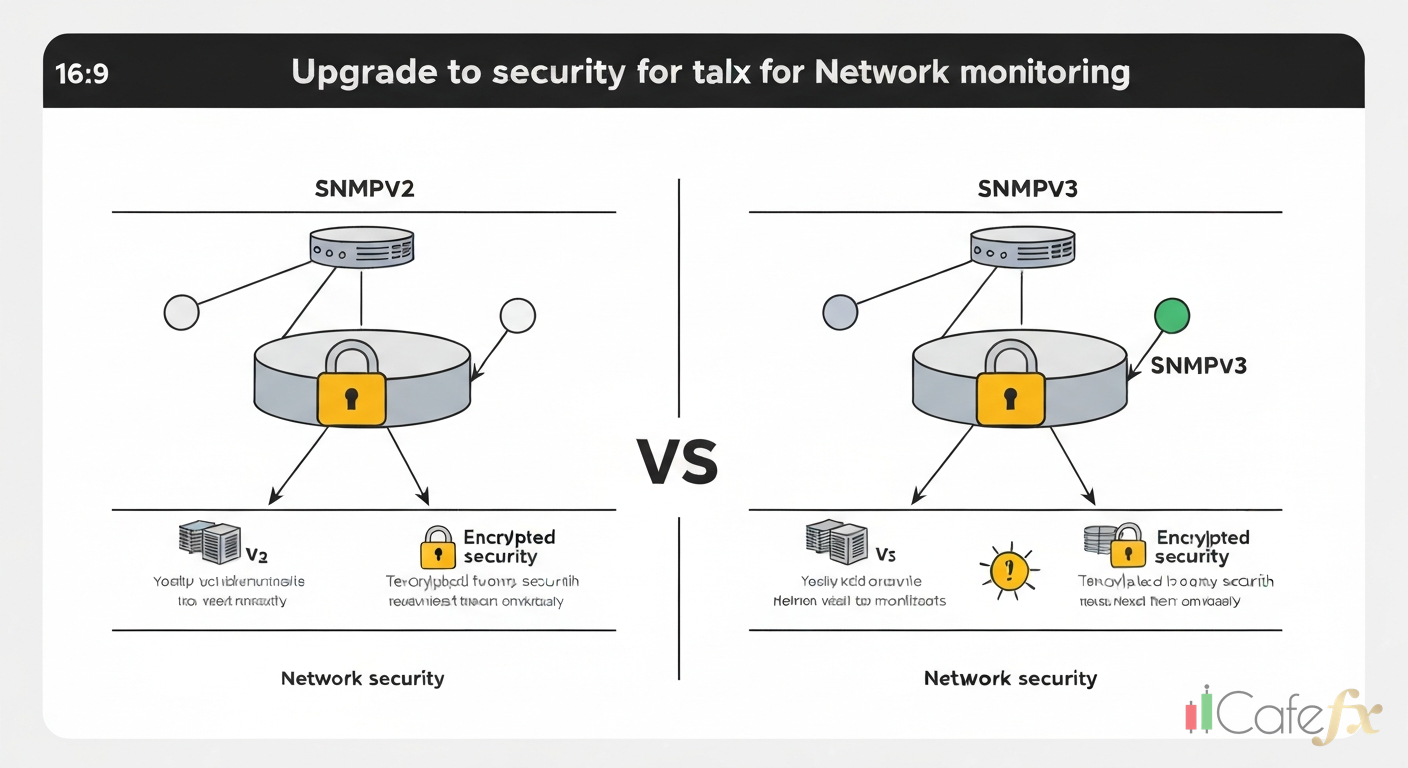 SNMPv2c vs SNMPv3: ทำไมต้องอัพเกรดเป็น SNMPv3 ในองค์กร